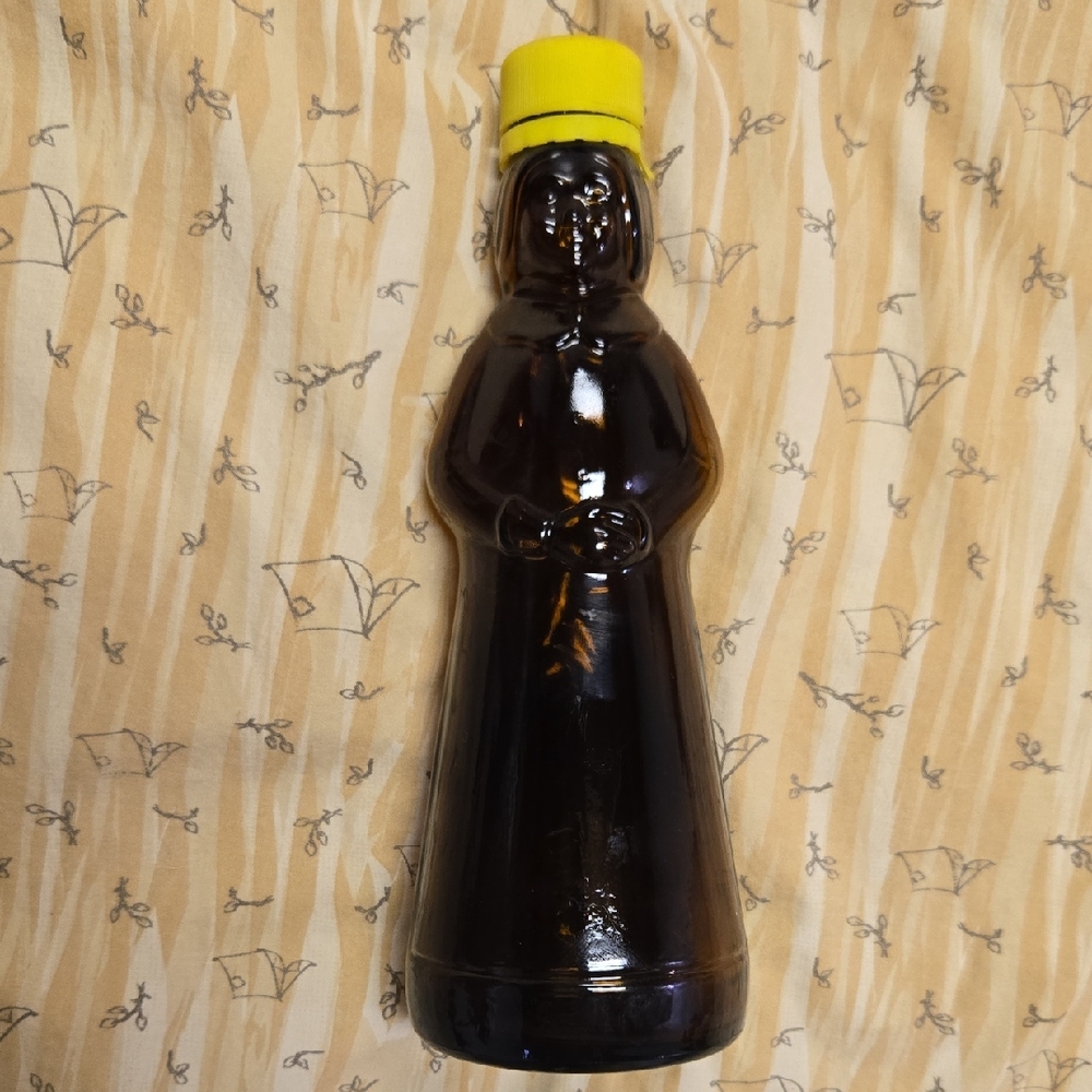 Vtg Mrs Butterworth Glass Bottle